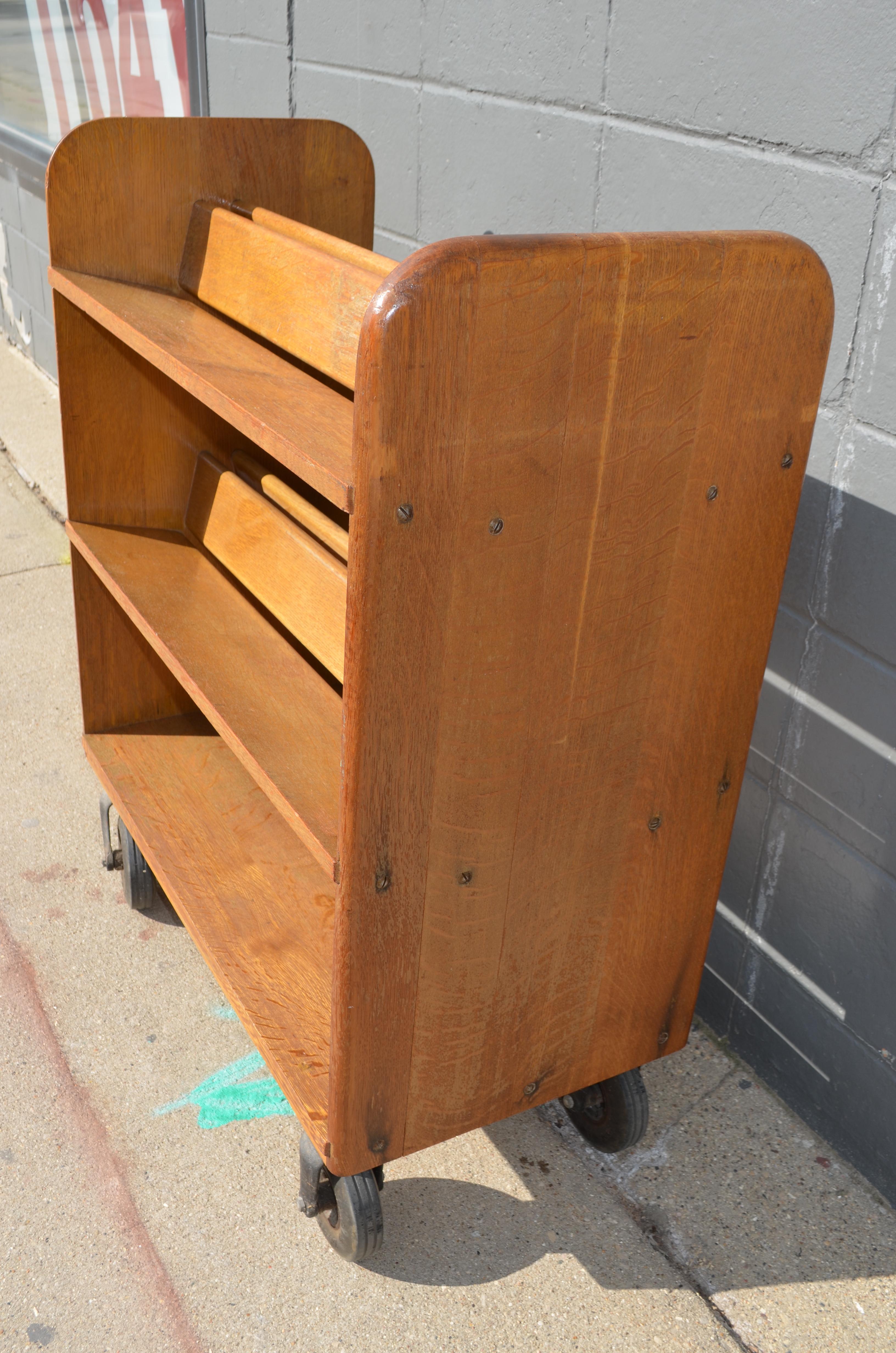 used library cart