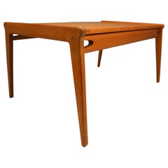 Midcentury Oak "Hunting" Coffee Table from Gemany, circa 1960