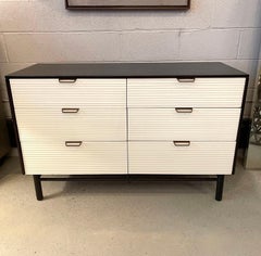 Midcentury Oak Lowboy Dresser by Raymond Loewy for Mengel