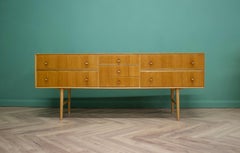 Midcentury, Oak Sideboard or Chest of Drawers by Meredew, 1960s