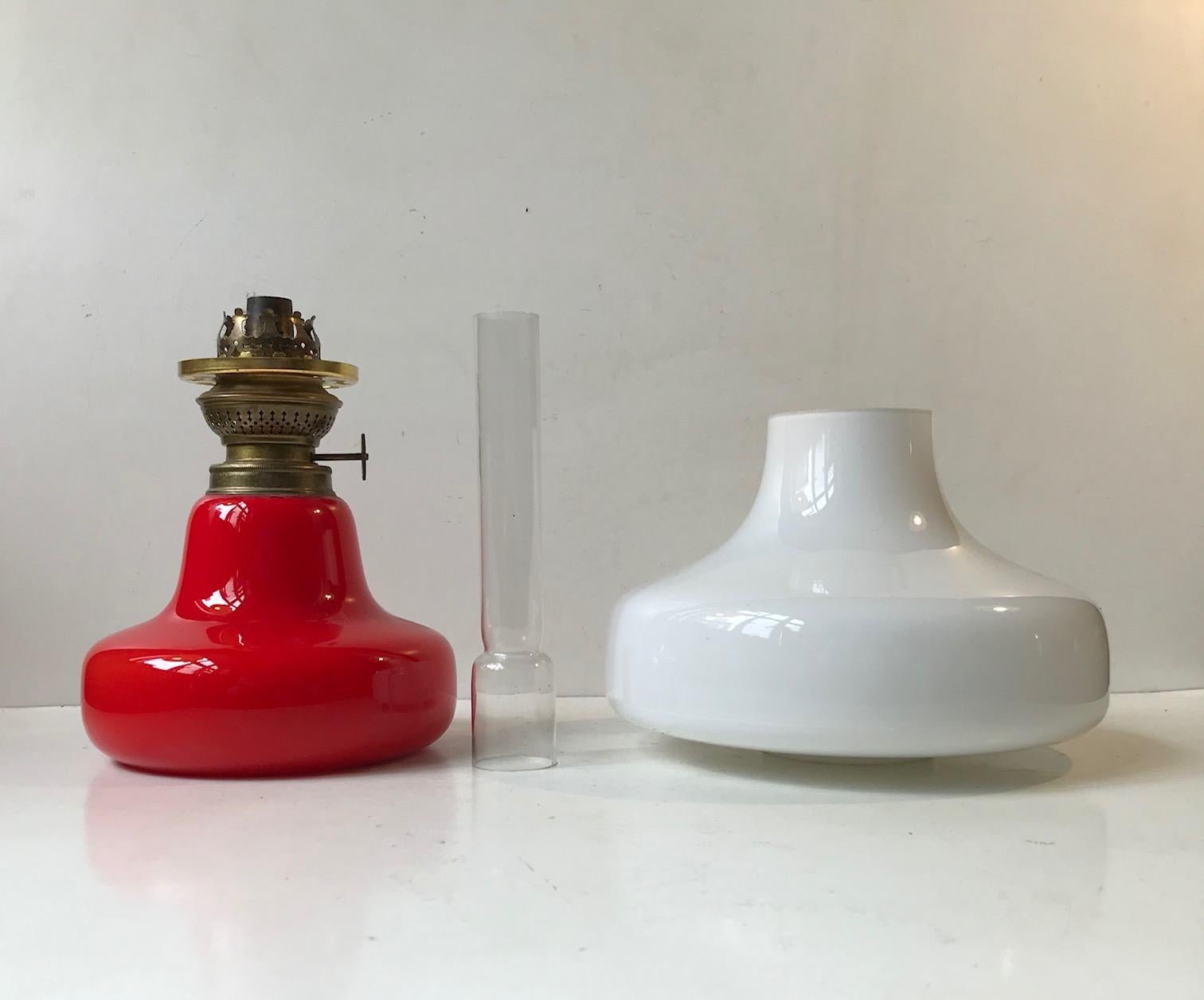 Mid-Century Modern Midcentury Oline Oil Table Lamp from Fog & Mørup, 1960s For Sale