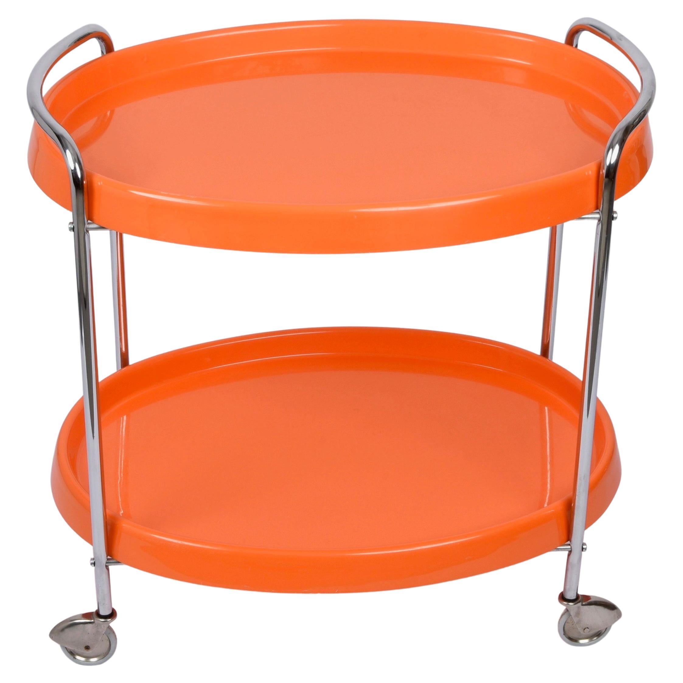 plastic bar cart