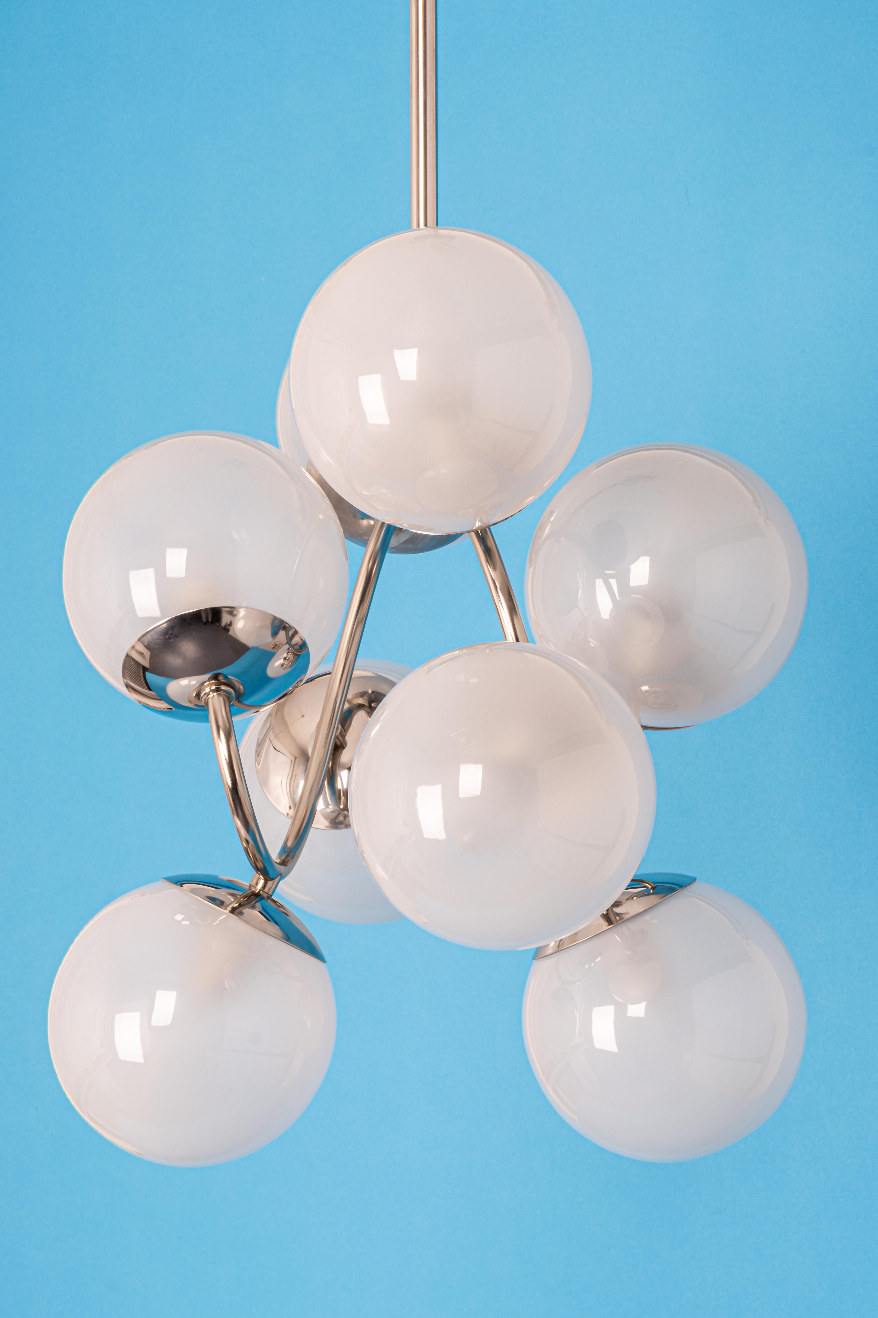 Mid-Century Modern Midcentury Orbital Pendant Lamp by Kaiser, Germany, 1960s