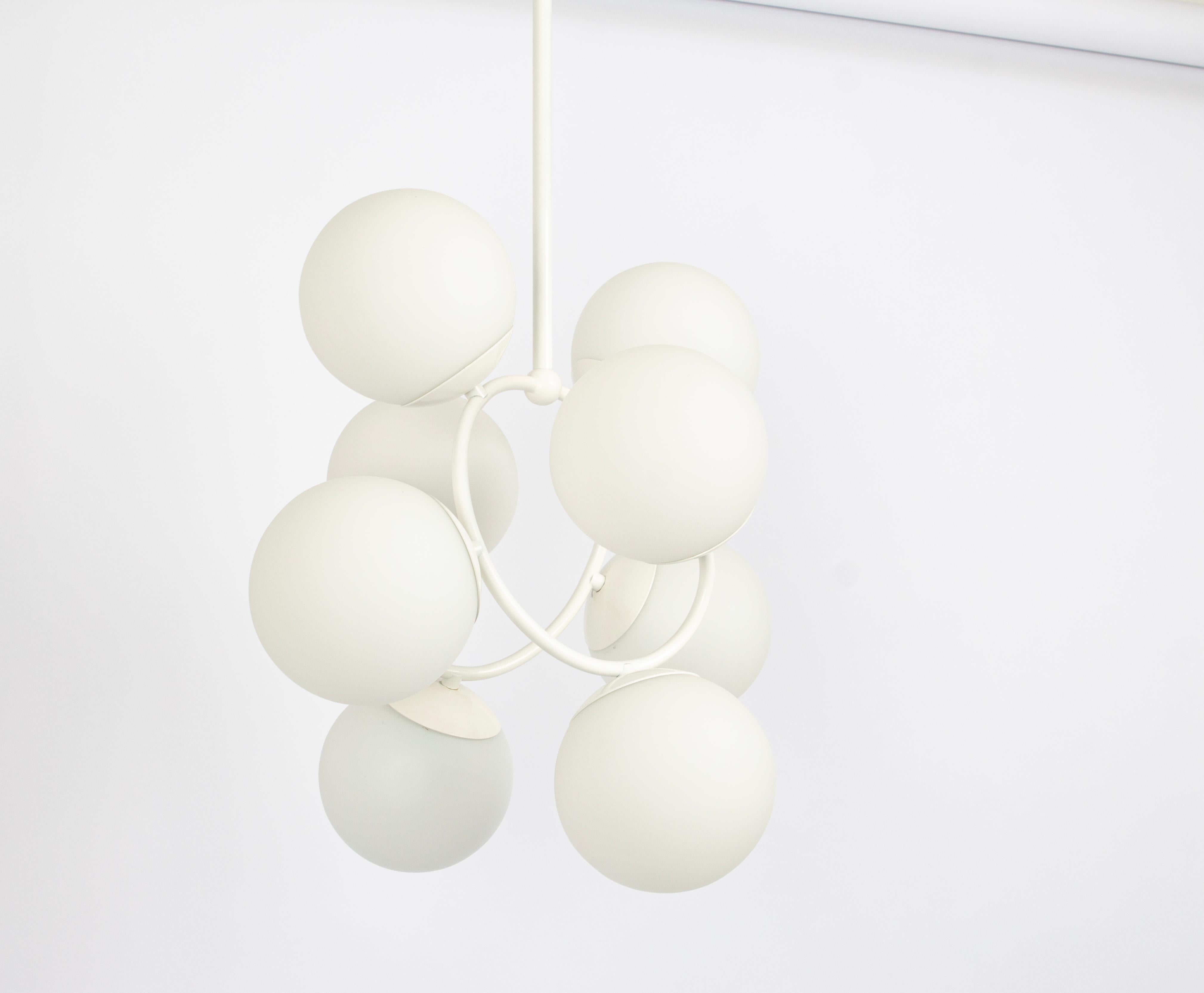 Mid-Century moderno Lampada a sospensione orbitale del Medioevo di Kaiser, Germania, anni '60 in vendita