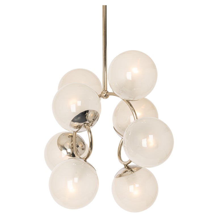 Lampe pendante orbitale du milieu du siècle par Kaiser, Allemagne ...
