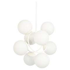 Lampada a sospensione orbitale del Medioevo di Kaiser, Germania, anni '60