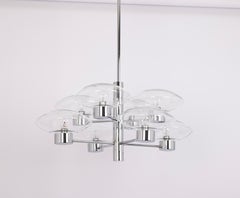 Lampada a sospensione orbitale del Medioevo di Kaiser, Germania, anni '1970