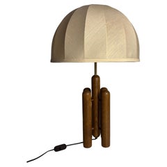 organische skulpturale architektonische Pilz-Tischlampe aus der Mitte des Jahrhunderts von Temde