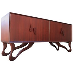 Midcentury Organic Sculptural Sideboard Midcentury Organic Sculptural Sideboard
