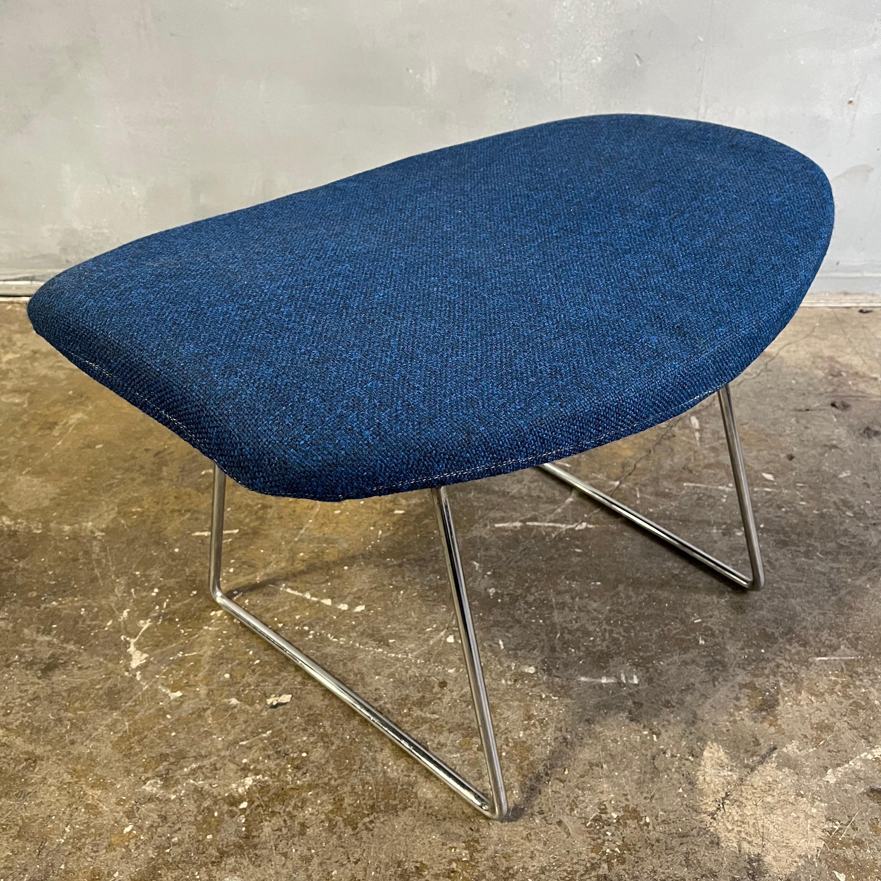 American Midcentury Orginal Ottoman Bertoia for Knoll