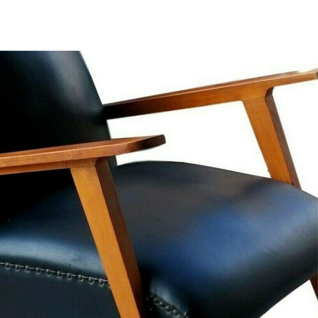 Mid-20th Century Midcentury Original Armchair in the Style of Paolo Buffa, 1960s