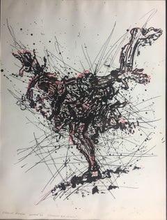 Gerard Eppele Midcentury Original Drawing "Eppreuve d'Artist"