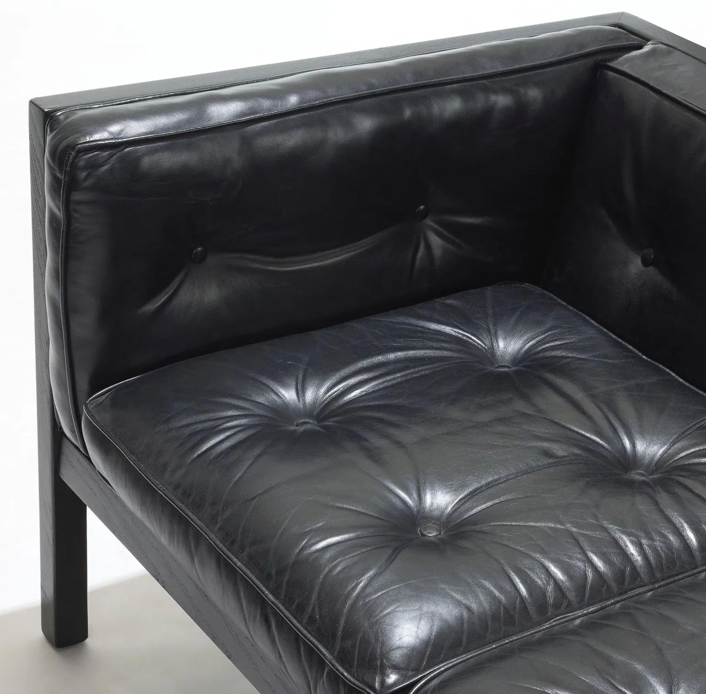 Midcentury Original George Nelson & Associates Cube Sofa In Good Condition For Sale In BROOKLYN, NY