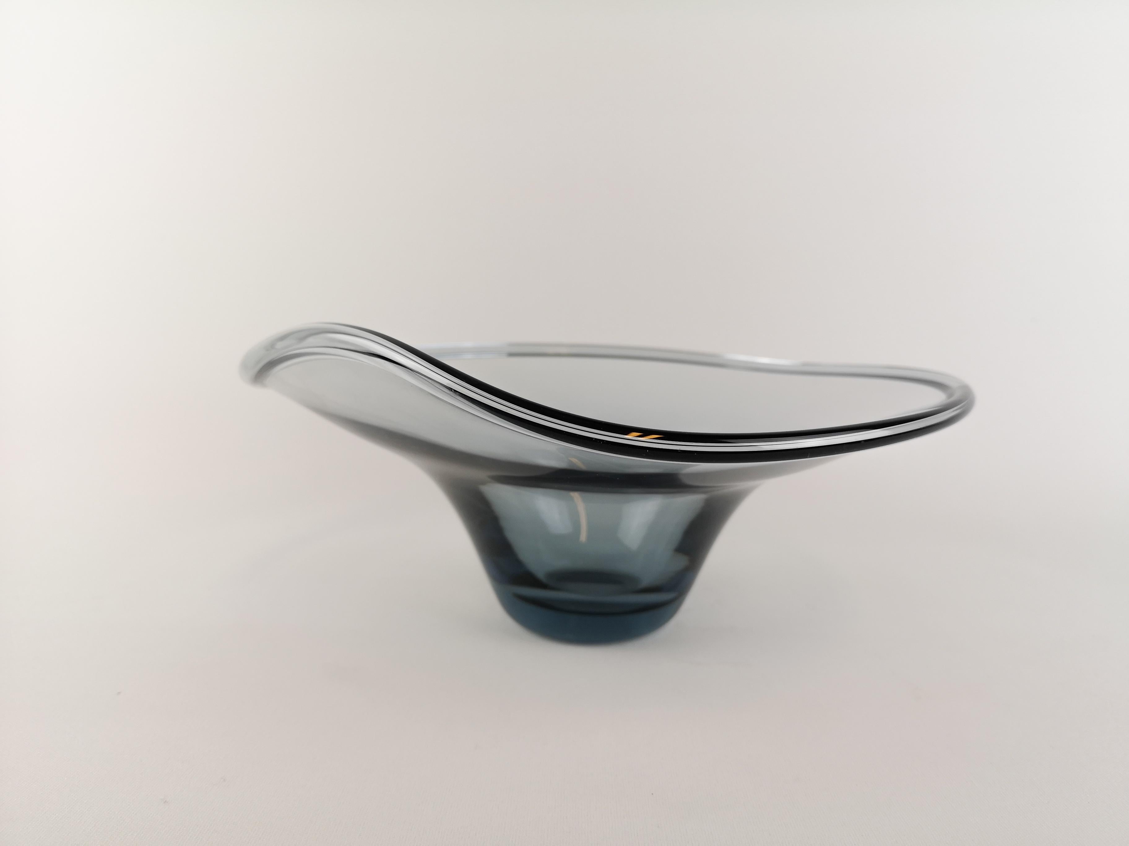 Art Glass Midcentury Orrefors 2 Pieces Vicke Lindstrand Sweden