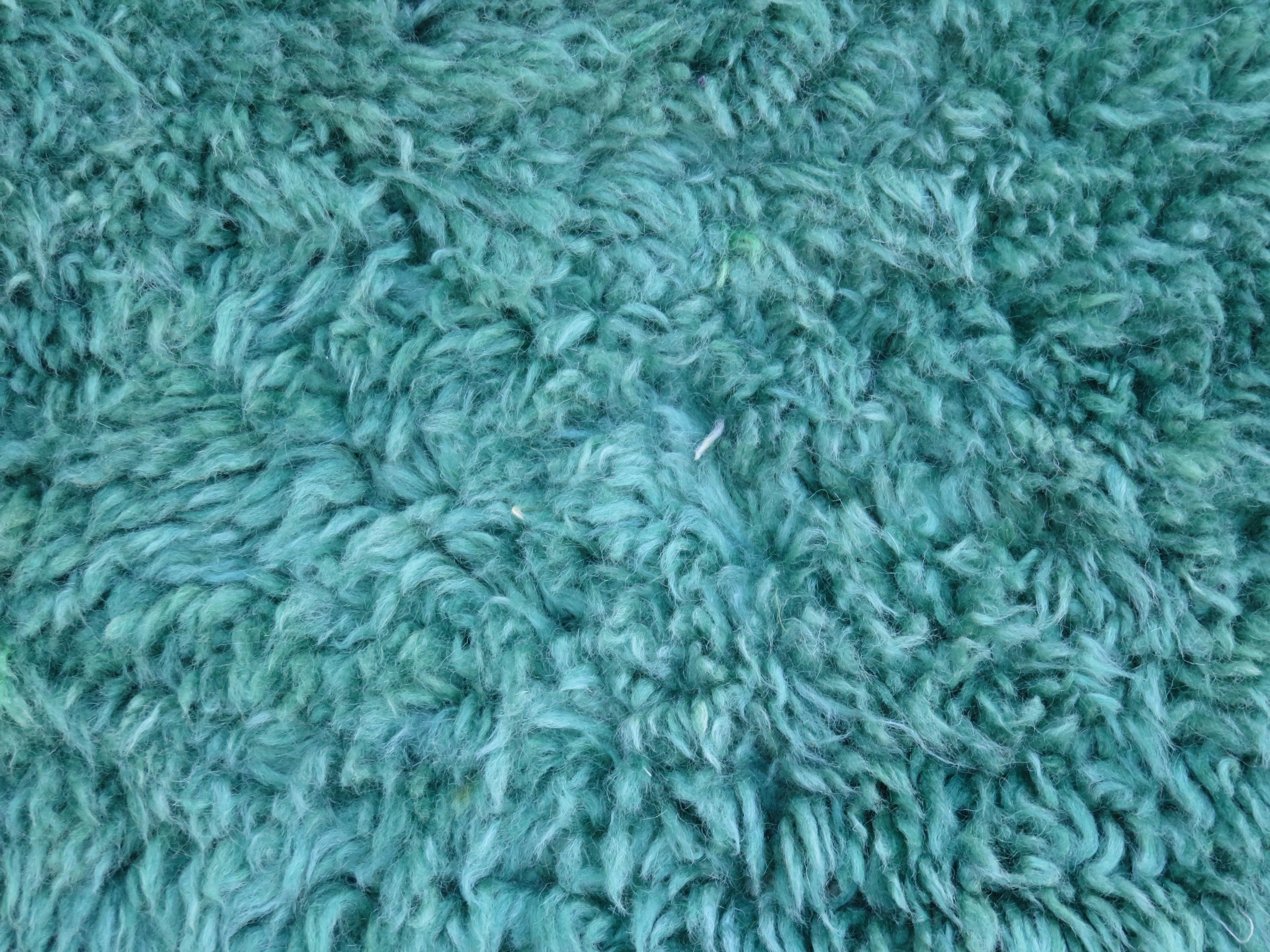 Midcentury Moroccan Oulmes Rug  6'1 X 9'3 For Sale 1