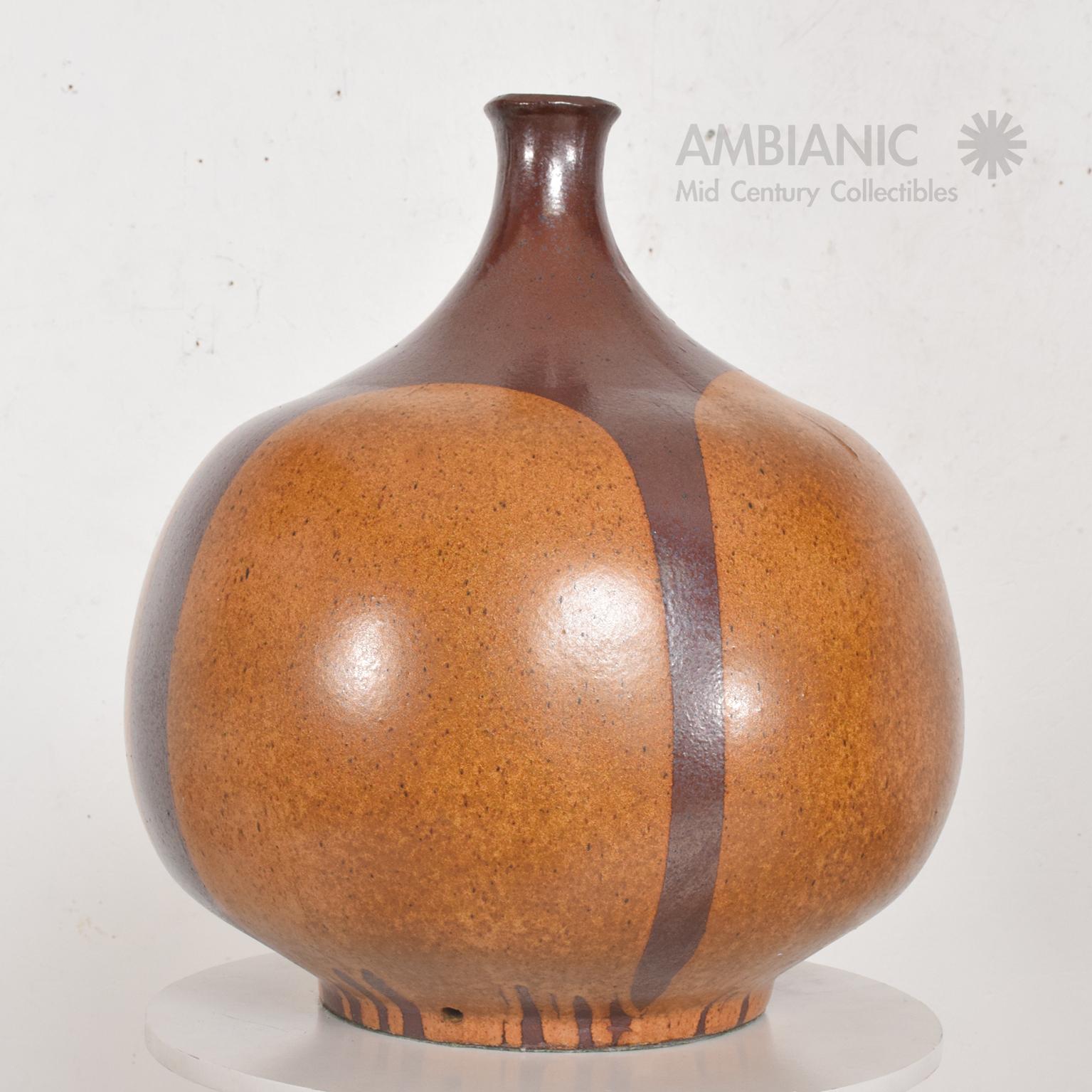 Midcentury Oversized David Cressey Ceramic Vase Lamp In Good Condition In Chula Vista, CA