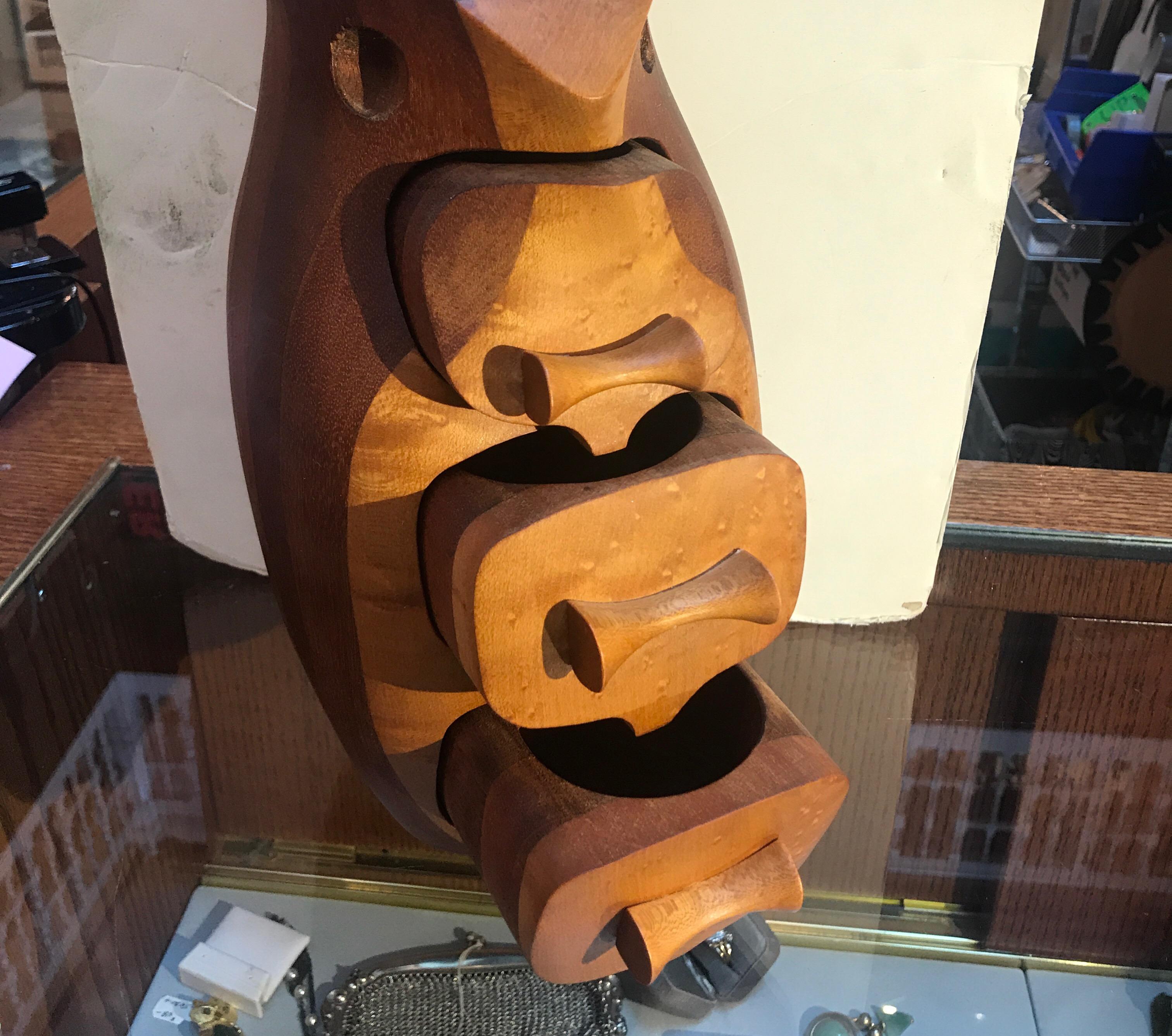 Mid-Century Modern Midcentury Owl Form Trinket Box by Debora Bump