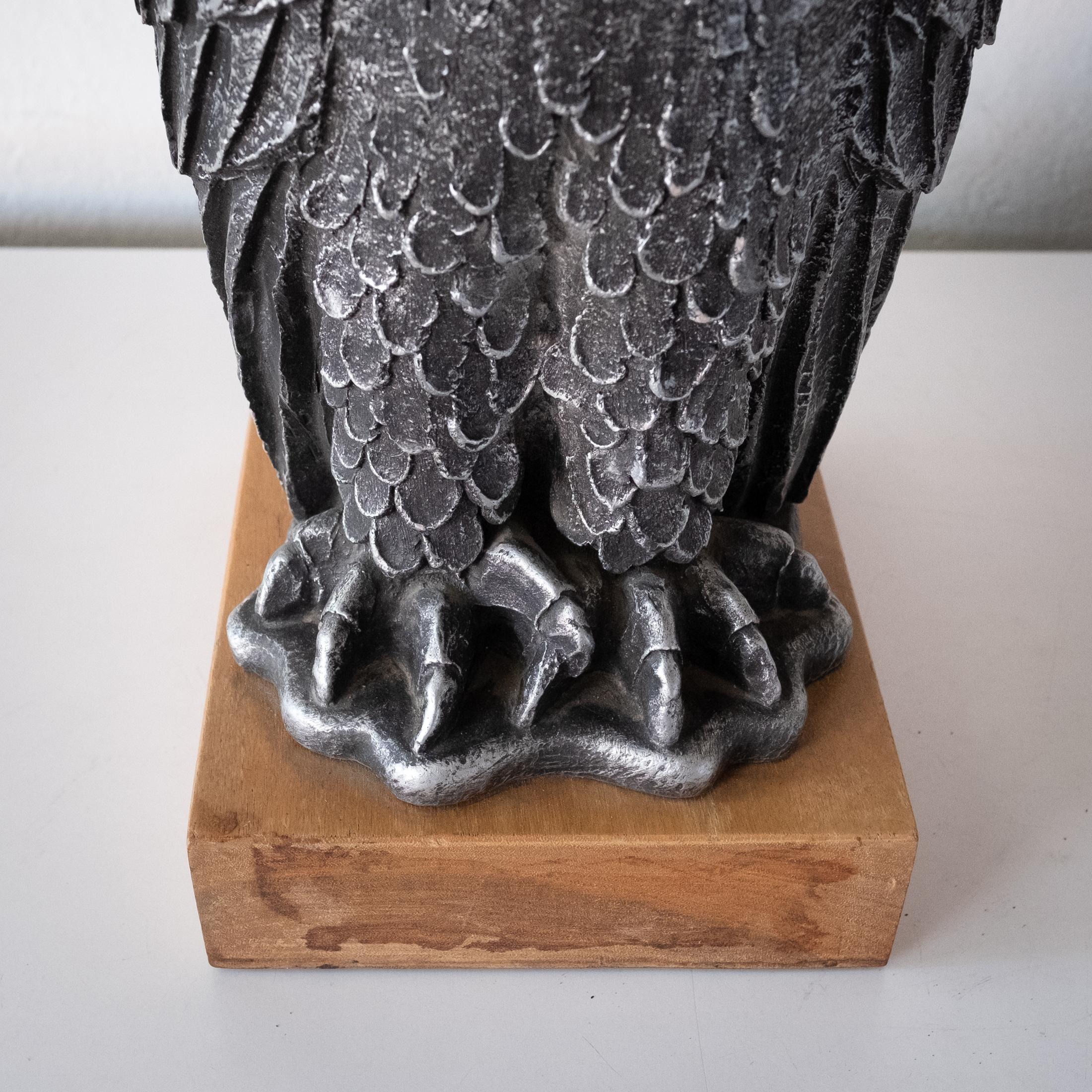 Mid-Century Owl Sculpture by Paul Ballardo, 1970s For Sale 5