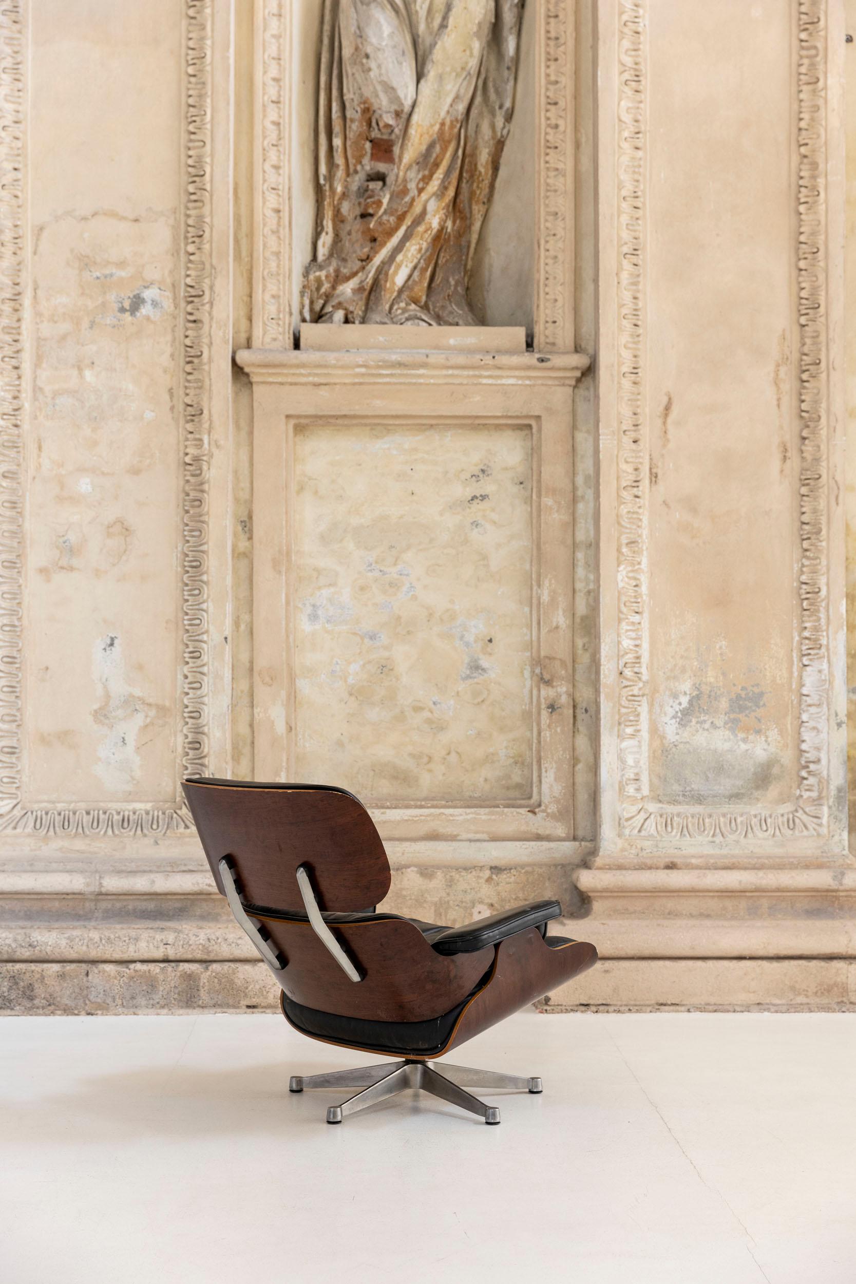 Paire de fauteuils du milieu du siècle dernier par Charles e Ray Eames pour ICF, Italie 1960 1