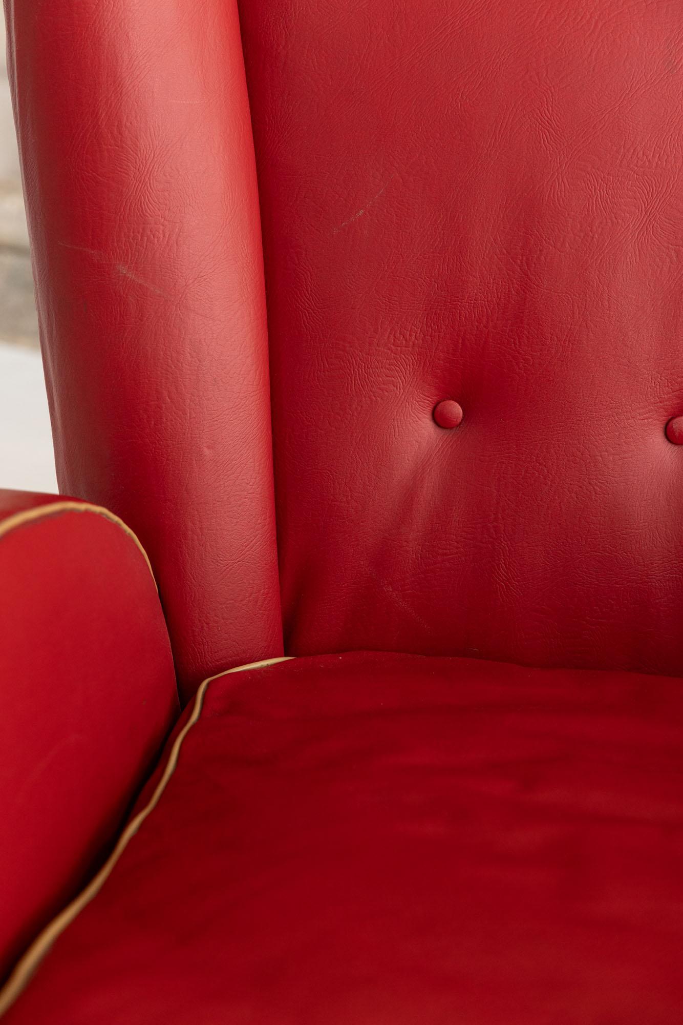 Midcentury pair of armchairs by Paolo Buffa, Italy 1940s For Sale 6