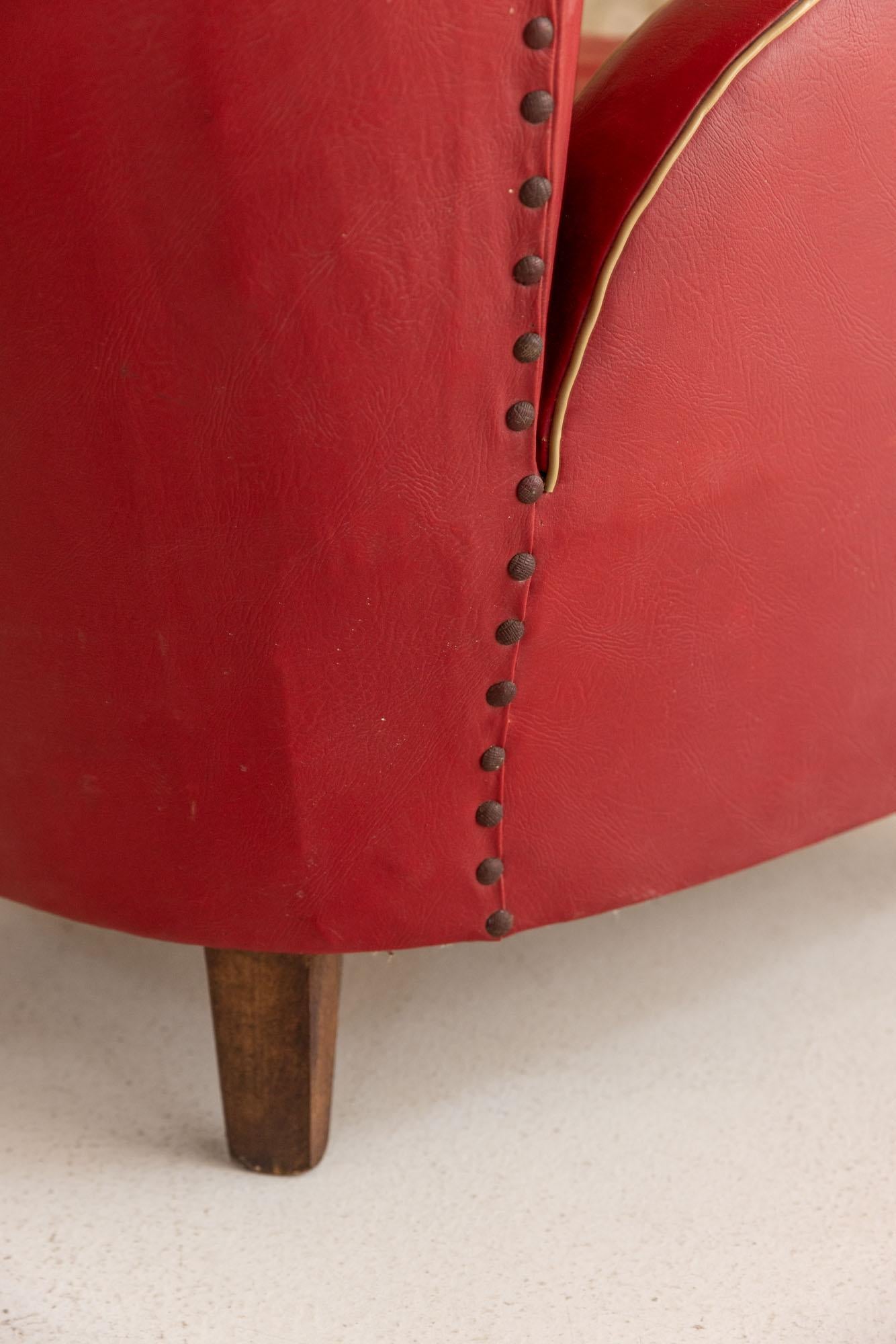 Midcentury pair of armchairs by Paolo Buffa, Italy 1940s For Sale 2