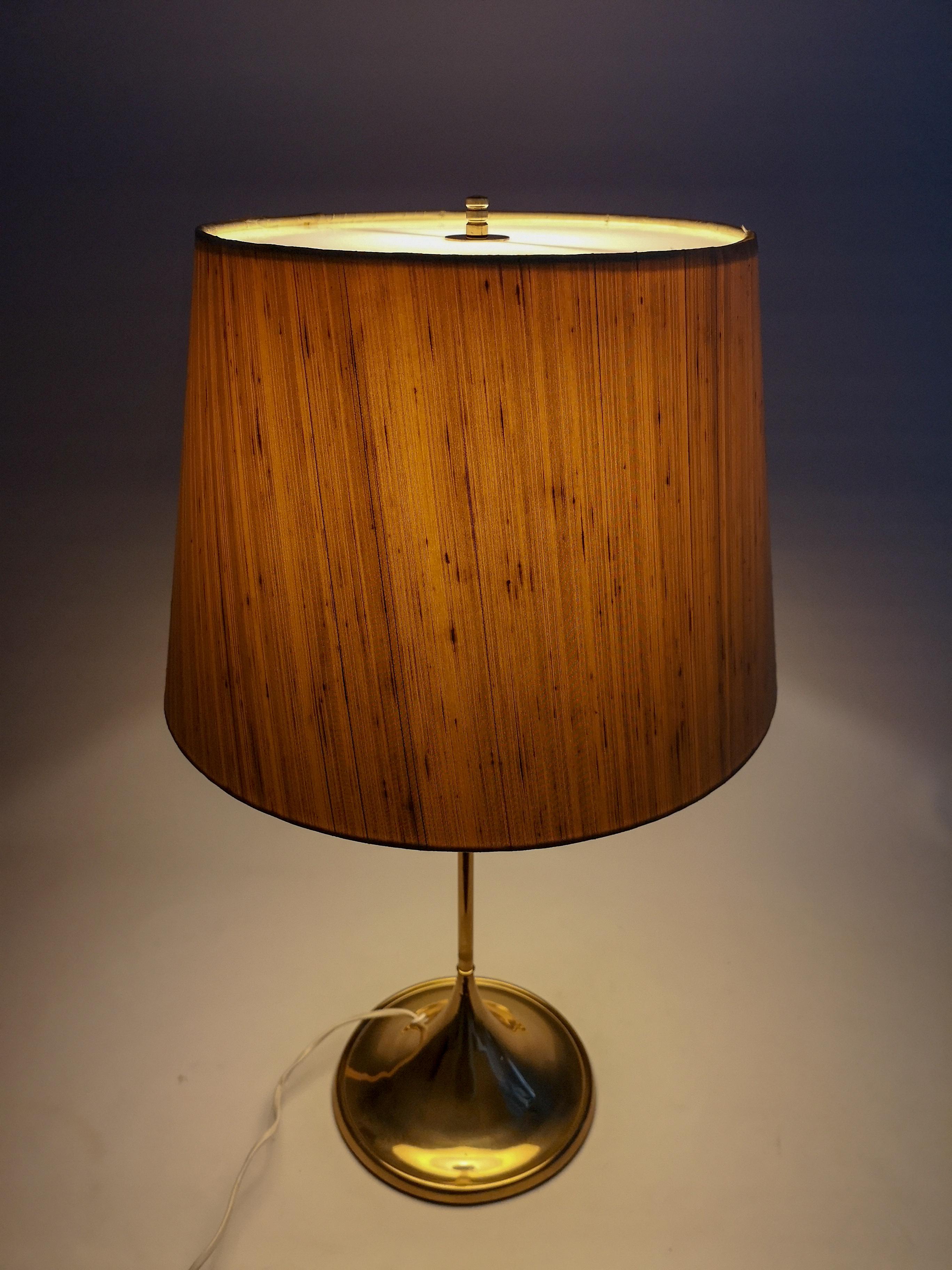 Midcentury Pair of Bergboms B-024 Table Lamps, 1960s, Sweden 5