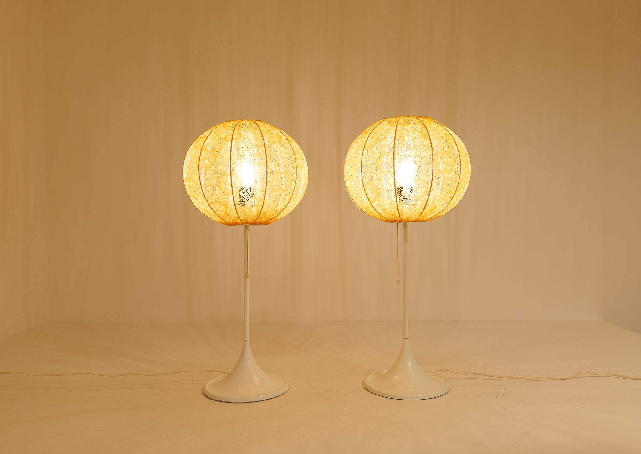Paire de lampes de bureau Bergboms B-024, années 1960, Suède en vente 2