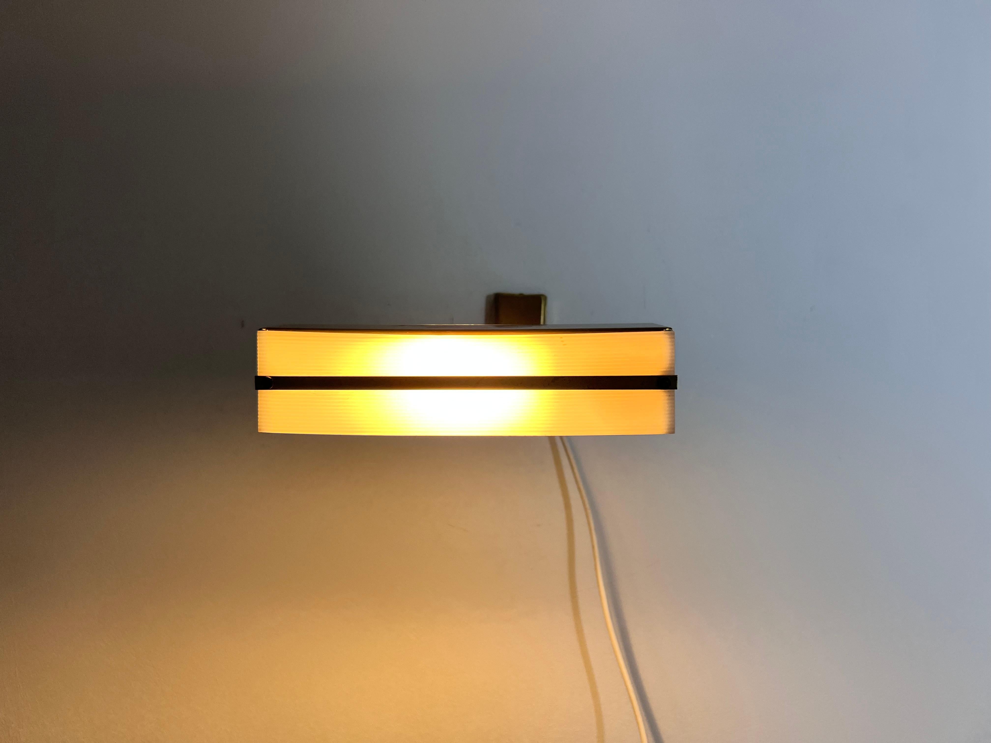 Midcentury Pair of Brass Wall Lamps by Paul Neuhaus, 1960s For Sale 10