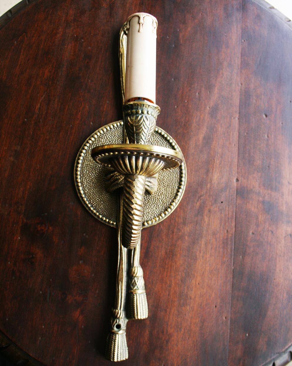 Wall Sconces Louis XVI Style France Early 20th Century For Sale 1