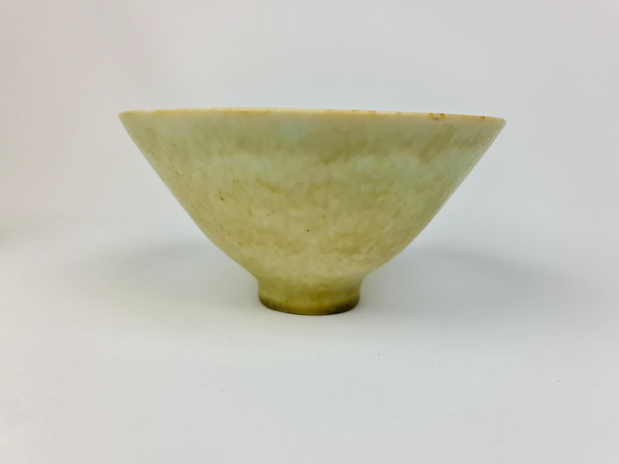 Midcentury Pair of Ceramic Bowls Carl-Harry Stålhane Rörstrand, Sweden, 1950s For Sale 2