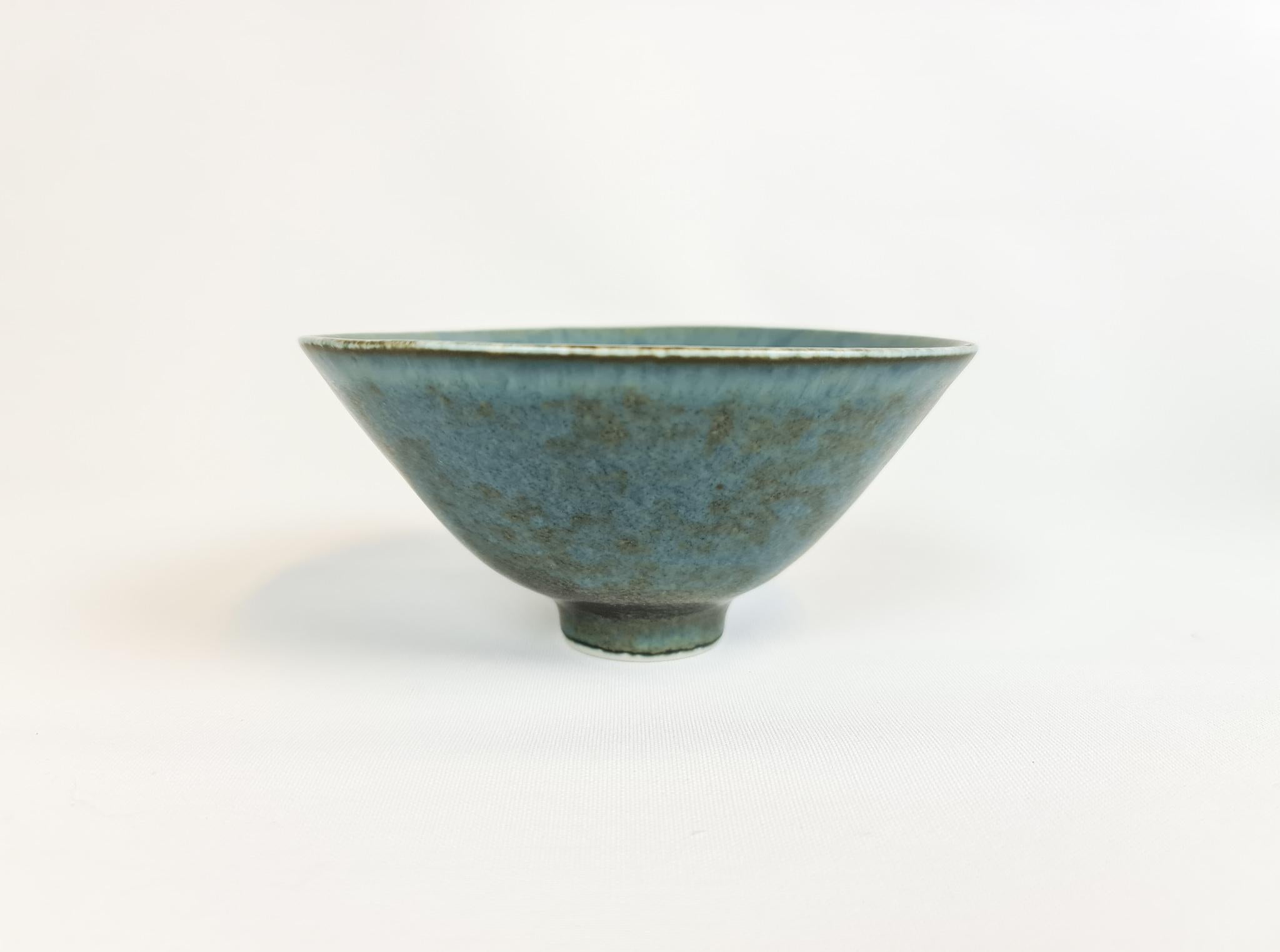 Midcentury Pair of Ceramic Bowls Rörstrand Carl Harry Stålhane, Sweden, 1950s For Sale 2