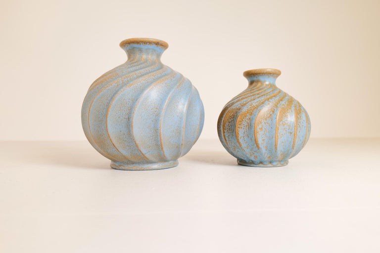 Mid-20th Century Midcentury Pair of Ceramic Vases 