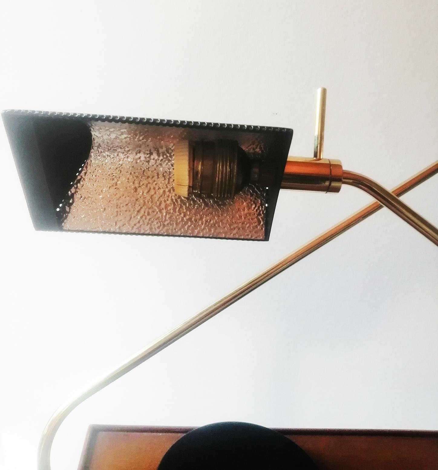 Table Lamps Design of Nordic Office Desk Brass Mid-Century Modern In Excellent Condition For Sale In Mombuey, Zamora