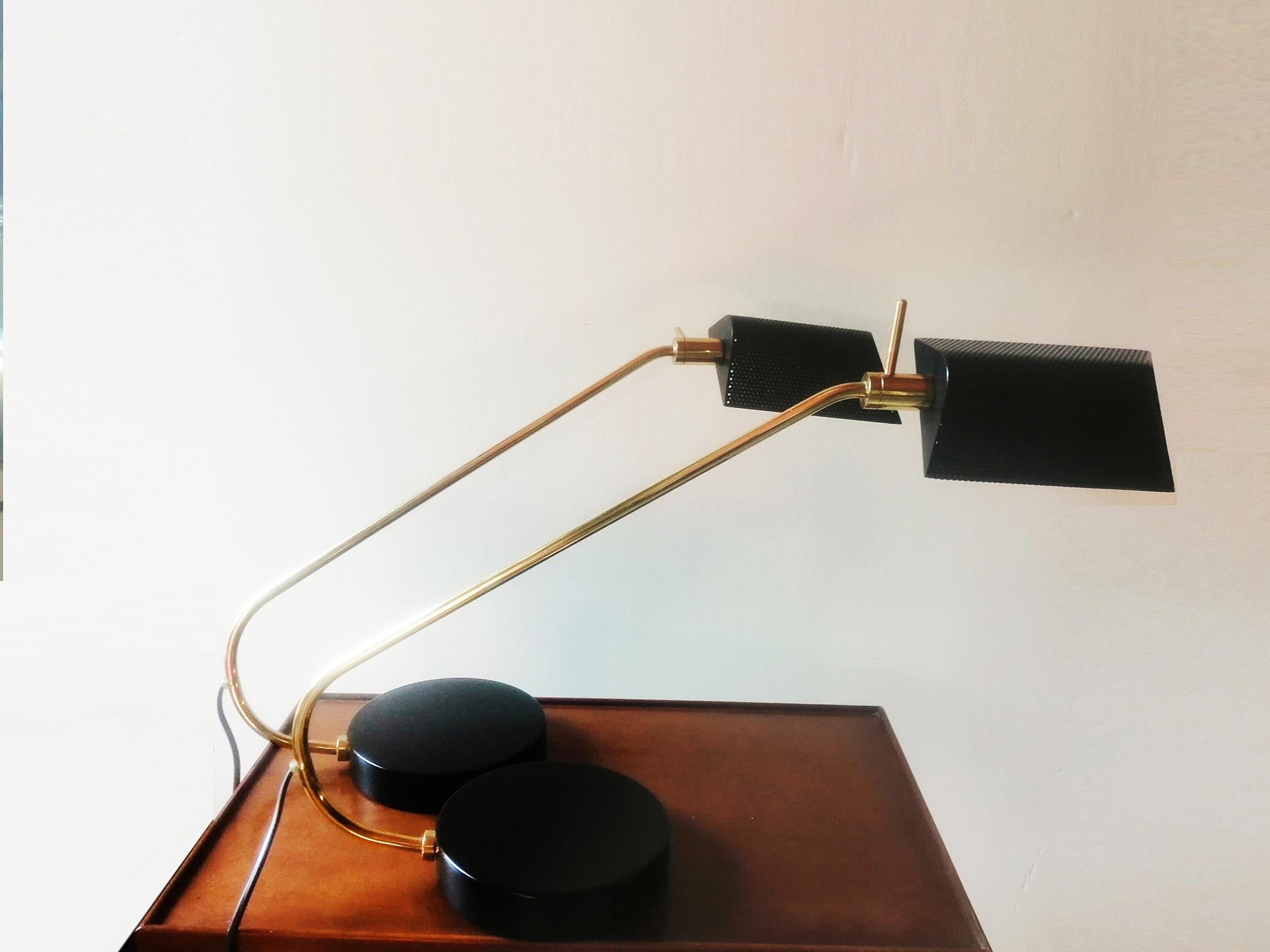Table Lamps Design of Nordic Office Desk Brass Mid-Century Modern For Sale 3