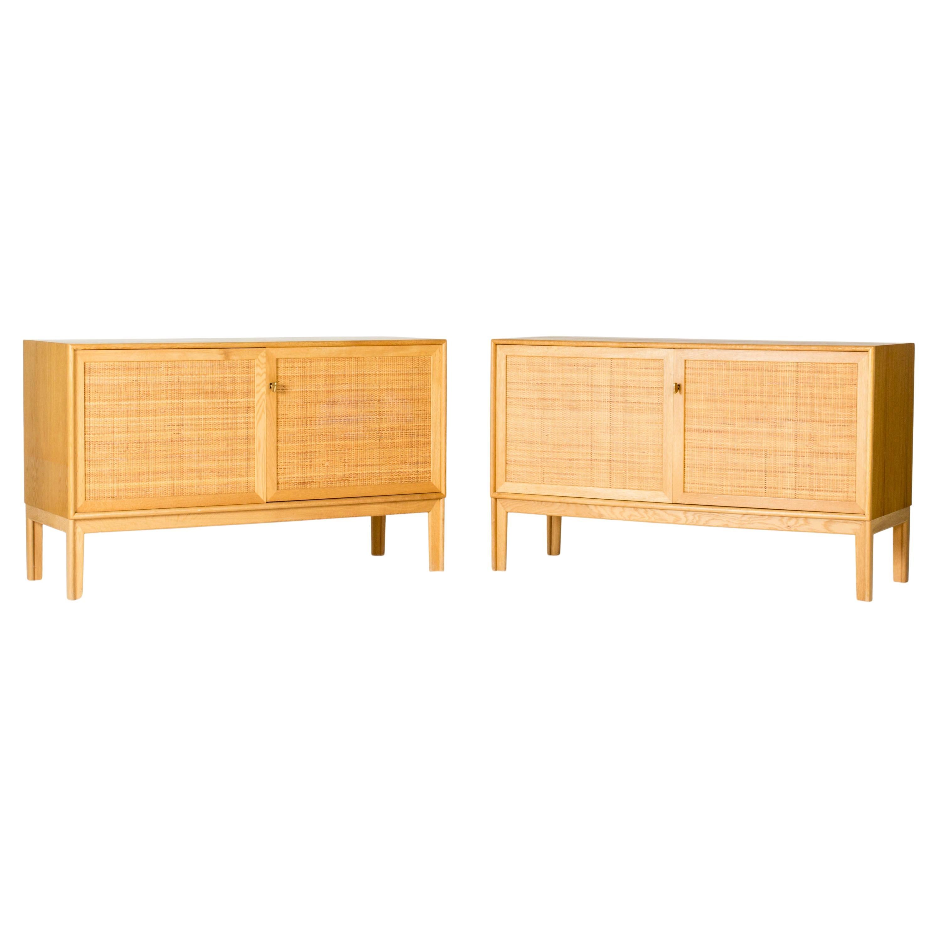 Eichen-Sideboards aus der Jahrhundertmitte, Alf Svensson, Schweden, 1960er Jahre