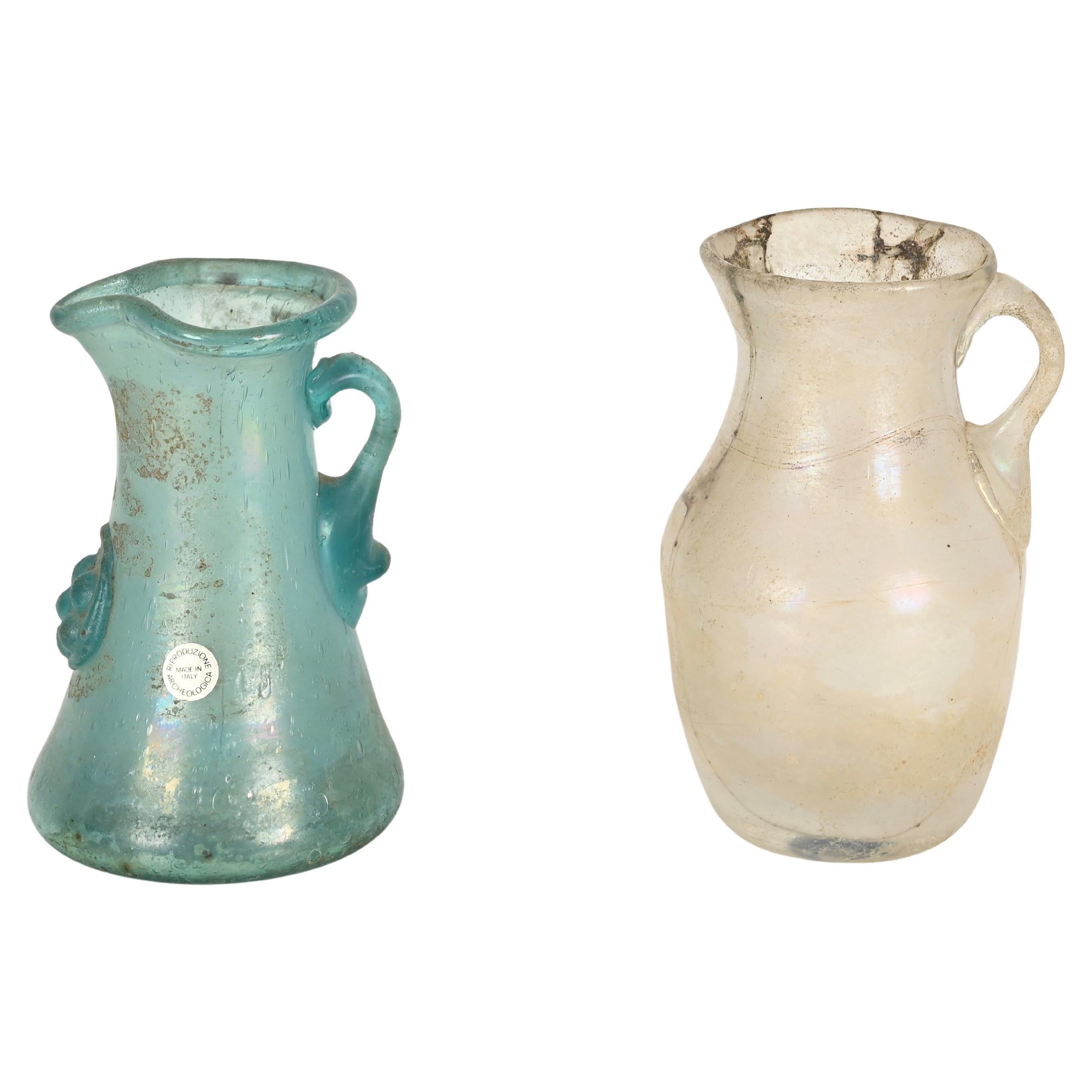 Vasenpaar "Scavo" aus Murano-Glas, Vetri d'Arte Seguso, 1960er Jahre