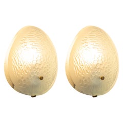 Coppia di appliques di metà secolo di Max Ingrand per Fontana Arte, mod.2199 , pubblicato