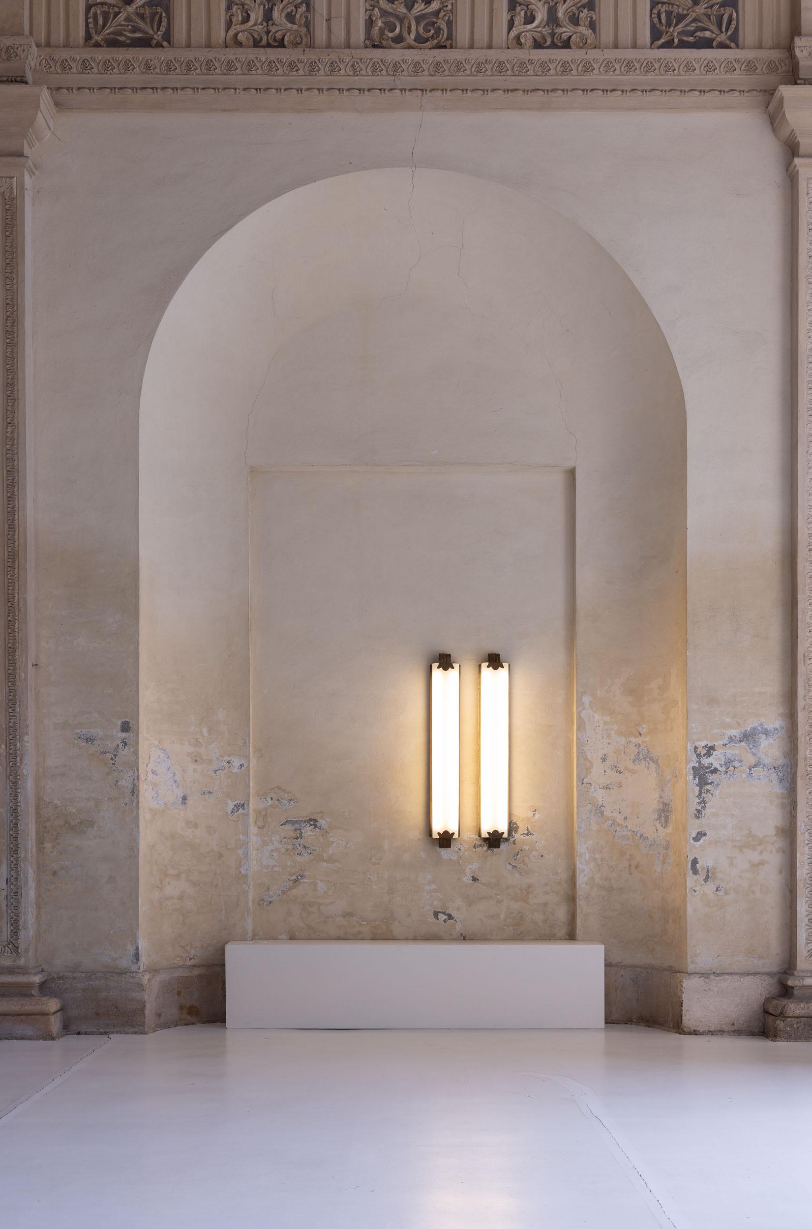 Mid-Century Modern Midcentury pair of wall lamps, Italy 1950