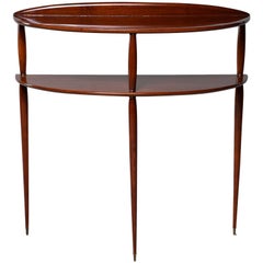 Mid-Century Modern Demi-lune Tables