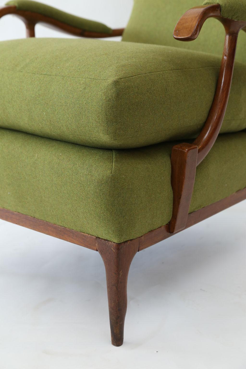 Midcentury Paolo Buffa Lounge Chair In Excellent Condition In Houston, TX