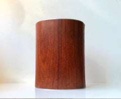 Midcentury Paper Waste Basket in Teak by Martin Åberg for Emmery, 1960s