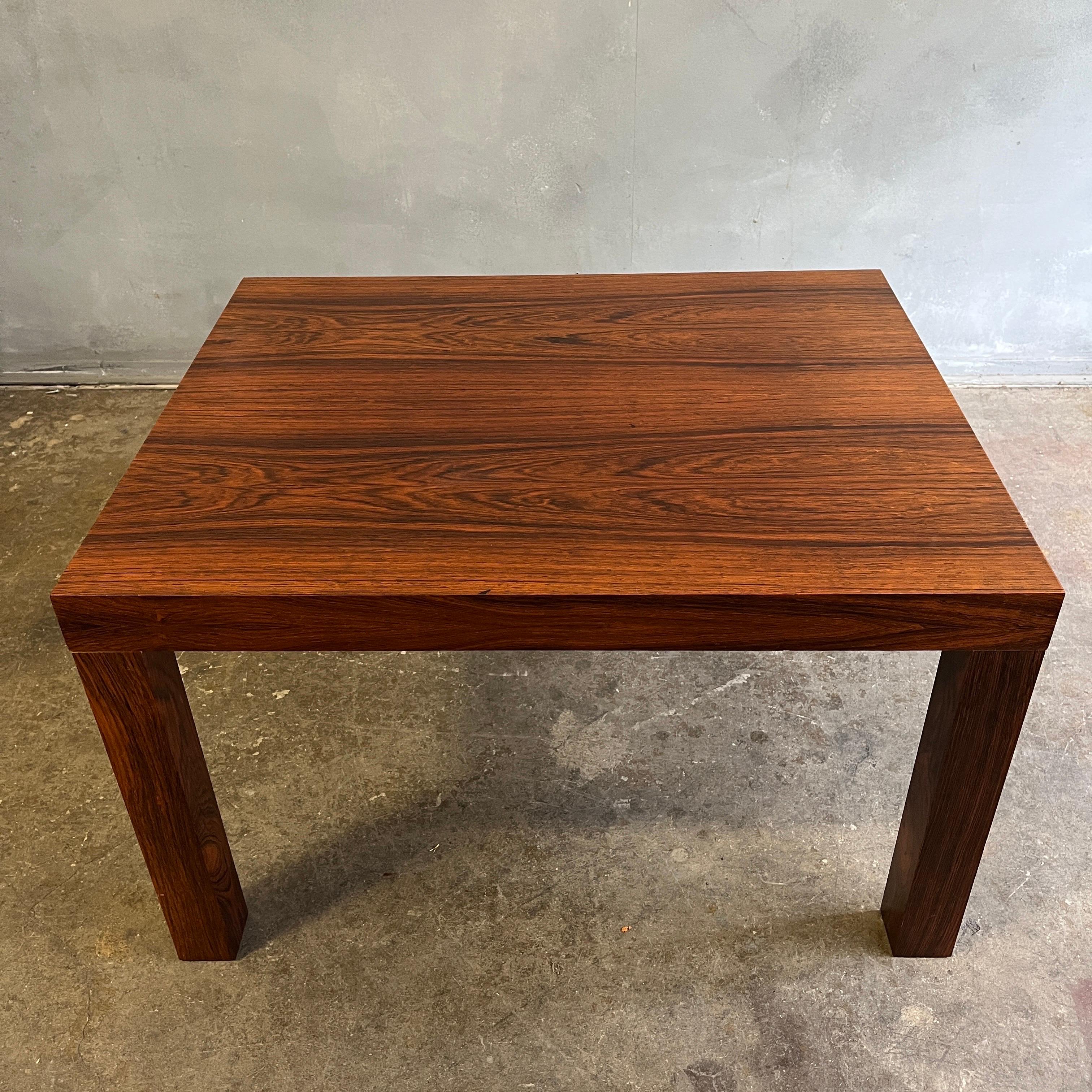 Midcentury Parsons Small Coffee or End Table For Sale 4