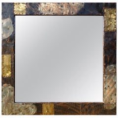 Midcentury Paul Evans Patchwork Mirror