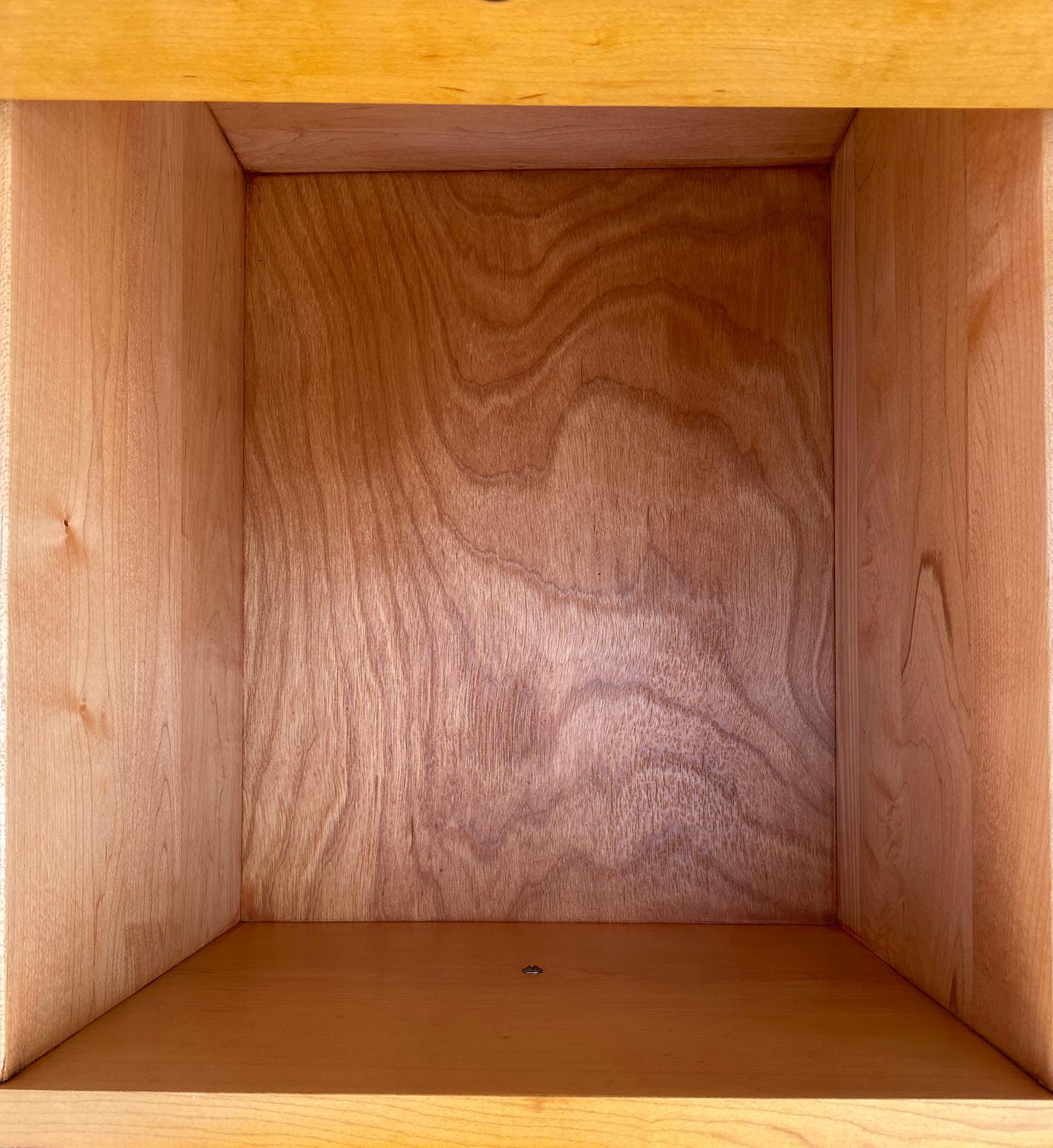 20ième siècle Pulls de bureau à double tiroir Paul McCobb #1560, finition érable blond, milieu du siècle dernier en vente