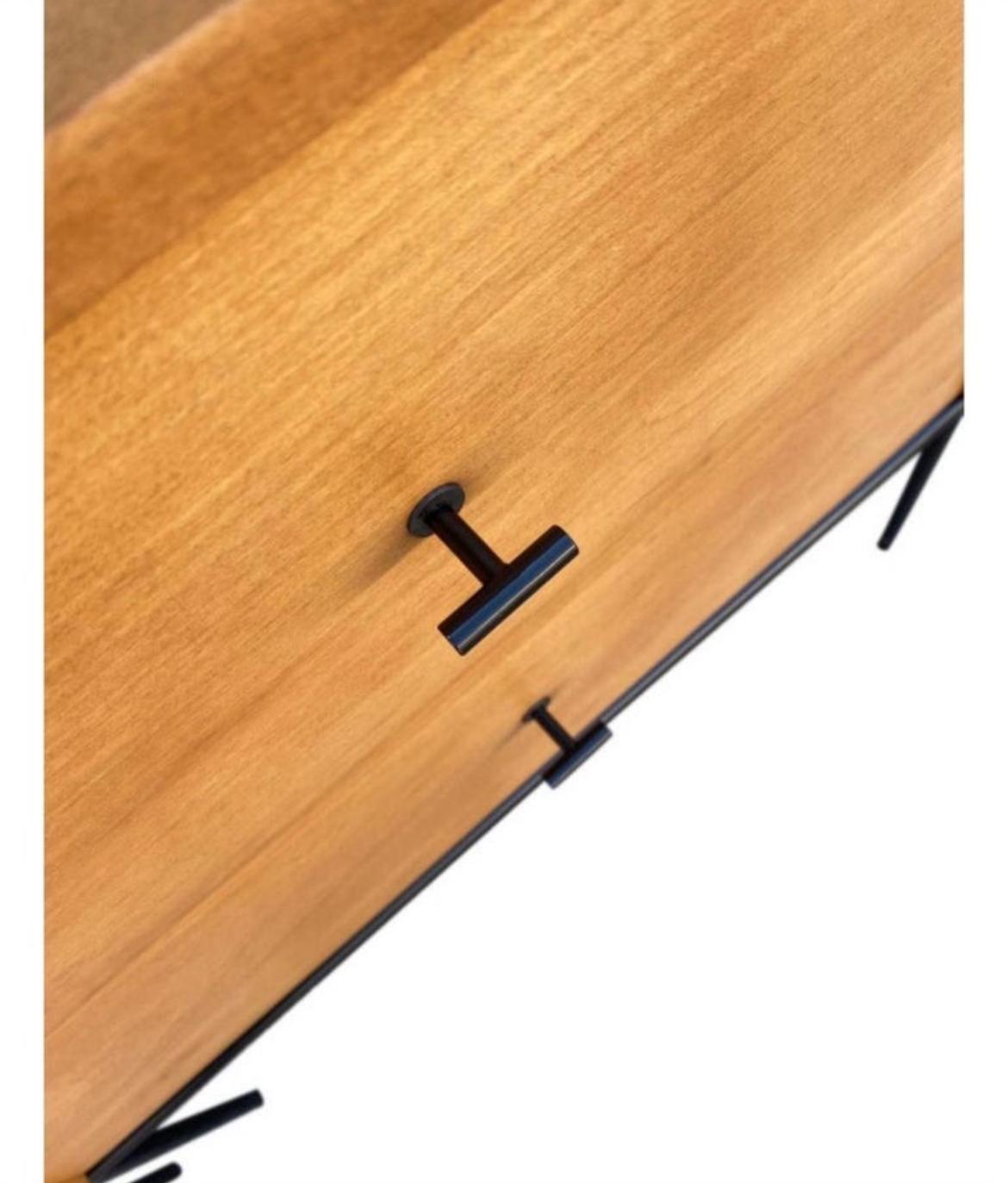 Woodwork Midcentury Paul McCobb 2 Drawer #1503 Nightstands Blonde maple T Pulls