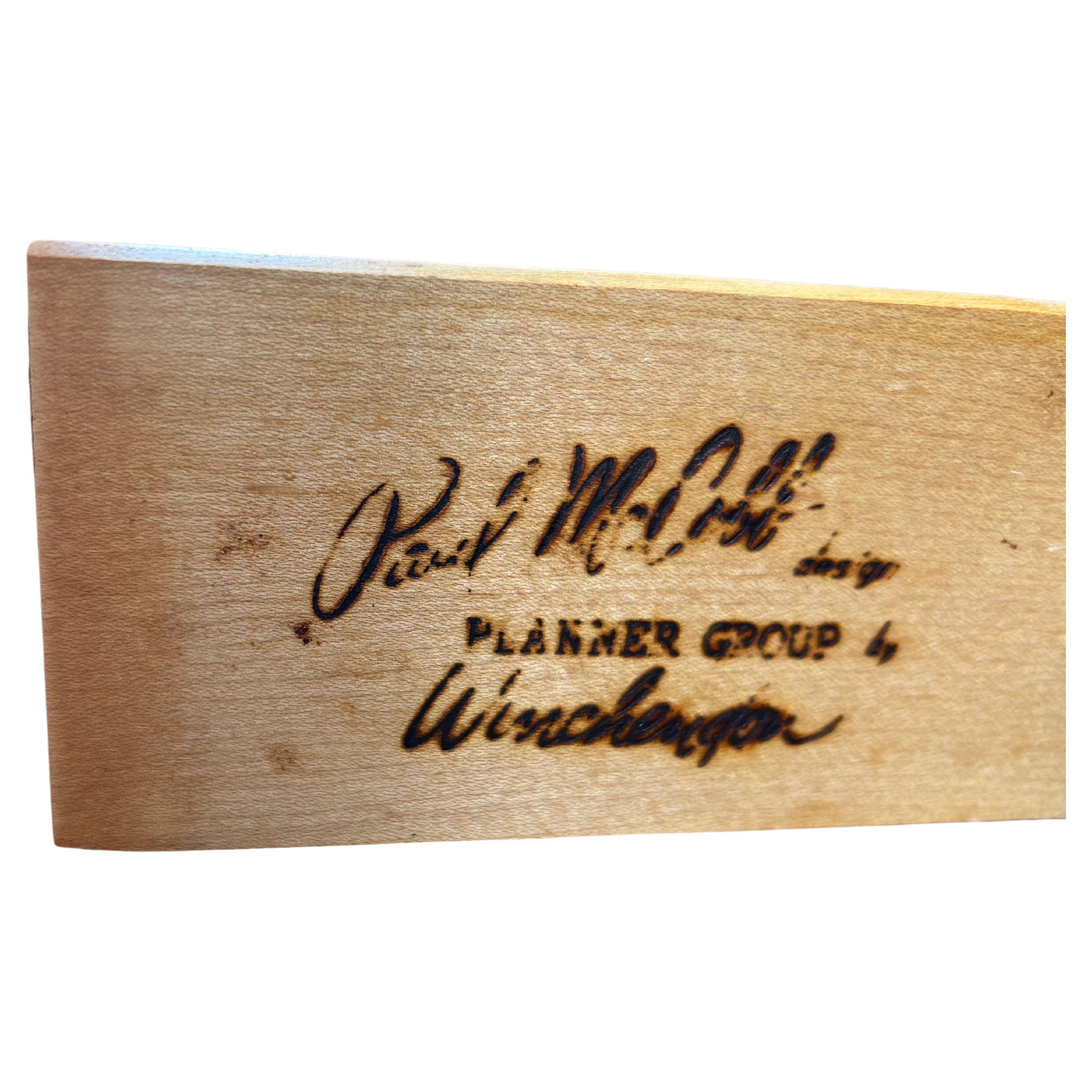 Mid-Century Paul McCobb 8-Drawer Dresser Credenza #1507 Blonde Maple Brass Pulls For Sale 1