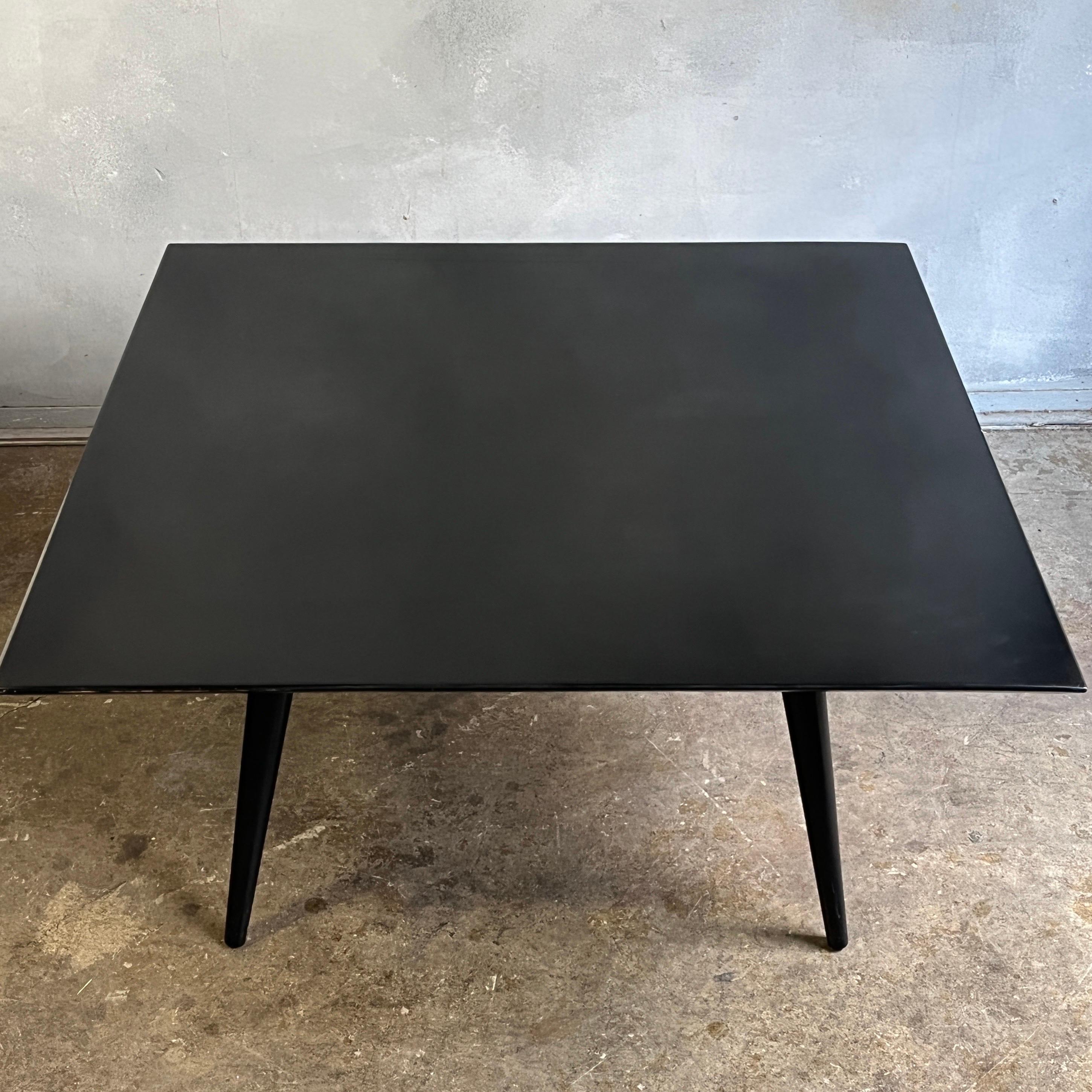 Midcentury Paul McCobb Coffee Table Black Lacquer 3