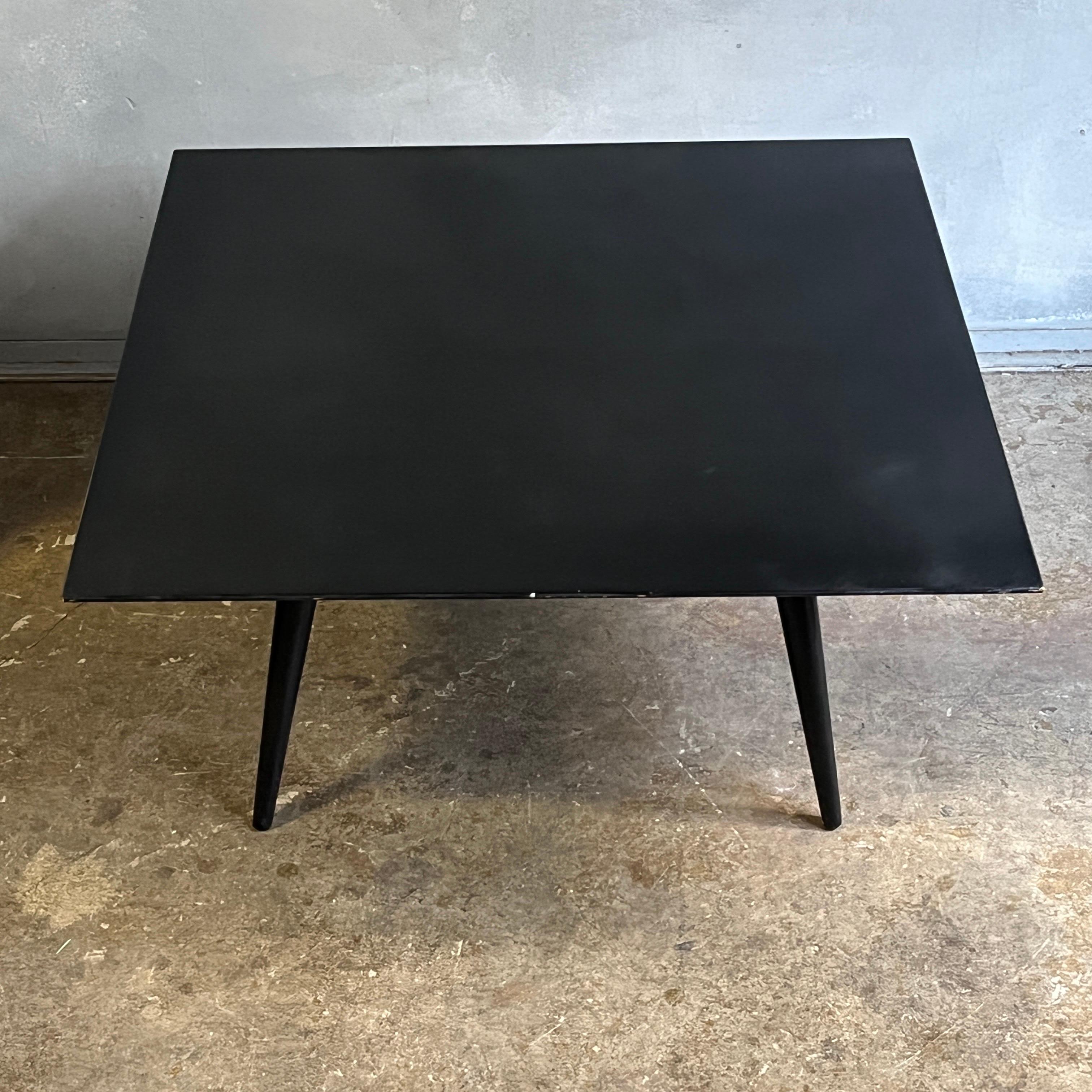 Midcentury Paul McCobb Coffee Table Black Lacquer 2