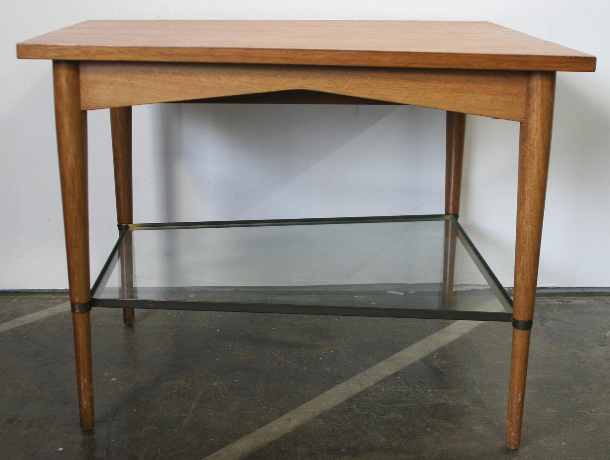 Midcentury Paul McCobb Connoisseur Collection Single Drawer Wedge Table 1