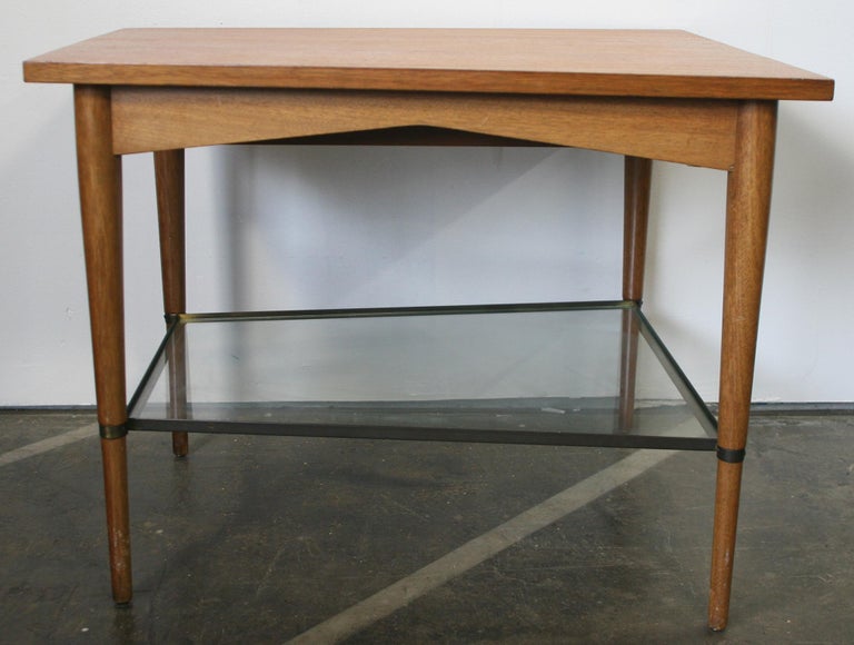 Midcentury Paul McCobb Connoisseur Collection Single Drawer Wedge Table